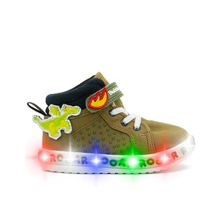 Foto 7 | Foto 7 | Tenis Bota Luces Para Niños Bubble Gummers Trueno I Verde Verde