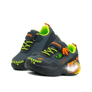 Foto 1 | Foto 1 | Tenis Bubble Gummers Tiranosaurio Para Niño Con Luces Velcro Cafe