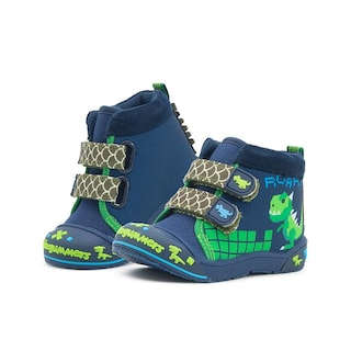 Foto 1 | Foto 1 | Tenis Niño Bubble Gummers Dino T-rex Puntera Protección Azul Marino