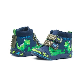 Foto 3 | Foto 3 | Tenis Niño Bubble Gummers Dino T-rex Puntera Protección Azul Marino