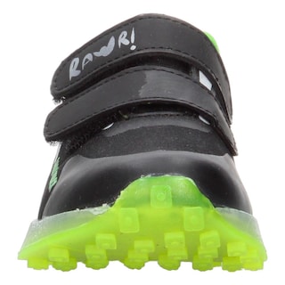 Foto 6 | Foto 6 | Tenis Niño Toddler Vavito T-rex Negro Verde Fosforescente Casual Moderno Doble Velcro Ajustable Verde