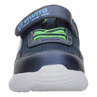 Foto 6 | Foto 6 | Tenis Niño Toddler Vavito Rocket Azul Marino Casual Cómodo Deportivo Sports Cintas Velcro Ajustable Verde