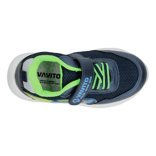Foto 8 | Foto 8 | Tenis Niño Toddler Vavito Rocket Azul Marino Casual Cómodo Deportivo Sports Cintas Velcro Ajustable Verde