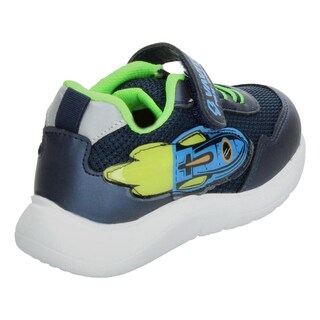 Foto 3 | Foto 3 | Tenis Niño Toddler Vavito Rocket Azul Marino Casual Cómodo Deportivo Sports Cintas Velcro Ajustable Verde