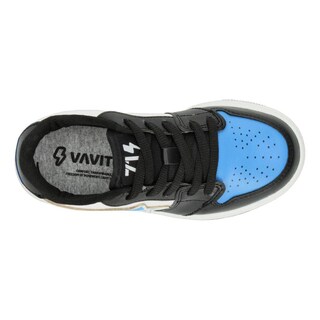 Foto 8 | Foto 8 | Tenis Niño Vavito Diseño Estrella Azul Negro Casual Ligero Streetwear Cintas Agujetas Ajustables Negro