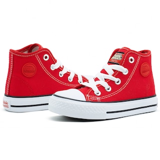 Foto 6 | Foto 6 | Tenis Bubble Gummers Wilson Bota Lona Rojo Para Niño