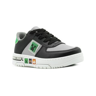 Foto 4 | Foto 4 | Yuyin Niño Tenis Negro Antiderrapante Minecraft Casuales Negro
