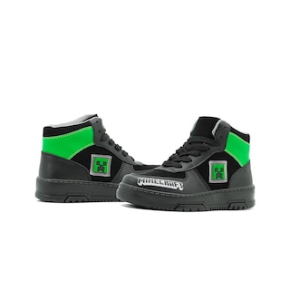 Foto 2 | Foto 2 | Tenis Bota Yuyin Casuales Para Niño Minecraft Creeper Negro
