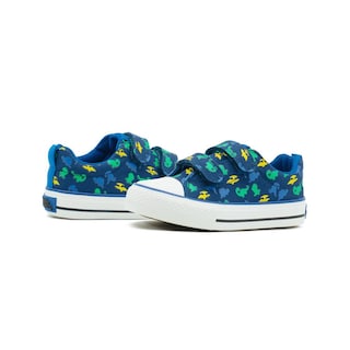 Foto 4 | Foto 4 | Tenis Para Niño Choclo Bubble Gummers Dinosaurios Azul Verde Oscuro