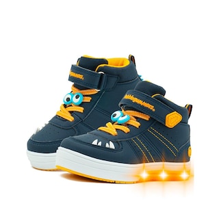 Foto 2 | Foto 2 | Tenis Bubble Gummers Triceratops Para Niño Con Luces Velcro Azul Marino