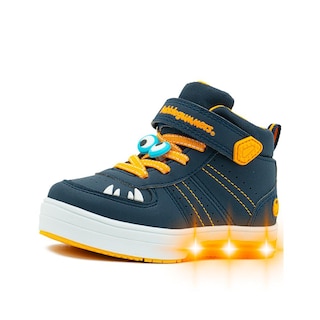 Foto 5 | Foto 5 | Tenis Bubble Gummers Triceratops Para Niño Con Luces Velcro Azul Marino