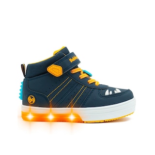 Foto 7 | Foto 7 | Tenis Bubble Gummers Triceratops Para Niño Con Luces Velcro Azul Marino