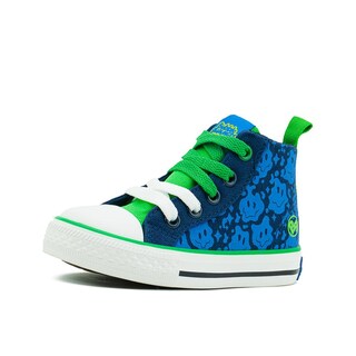 Foto 4 | Foto 4 | Tenis Bota Bubble Gummers Totti Para Niño Casuales 13-21 Azul Marino