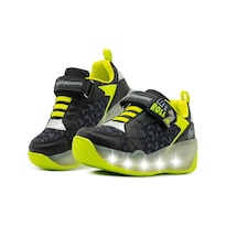 Tenis Patín Retractil Niño Bubble Gummers Dinosaurio 17-23 Verde Oscuro