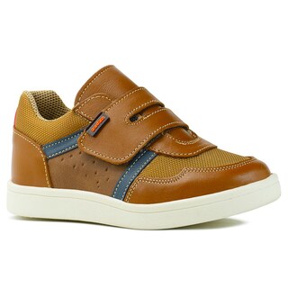 Foto 4 | Foto 4 | Tenis Para Niño Casual De Piel Ajustable Con Antideslizante Beige