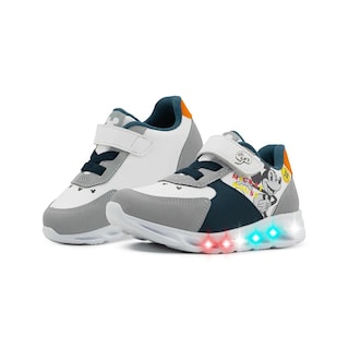 Foto 1 | Foto 1 | Tenis Luces Tropicana Niño Mickey Mouse Antiderrapante 12-17 Blanco