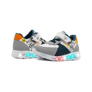 Foto 2 | Foto 2 | Tenis Luces Tropicana Niño Mickey Mouse Antiderrapante 12-17 Blanco