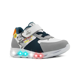 Foto 4 | Foto 4 | Tenis Luces Tropicana Niño Mickey Mouse Antiderrapante 12-17 Blanco