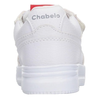 Foto 7 | Foto 7 | Tenis Escolar Chabelo Blanco Doble Velcro Para Niño T15-18 Blanco