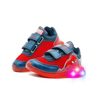 Foto 1 | Foto 1 | Tenis Con Imaginación Para Niños Spider-man Con Luces Casual Azul Marino