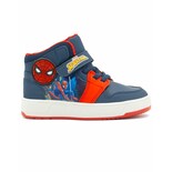 Tenis Bota Para Niño Spider-man Marvel Color Marino Azul Marino