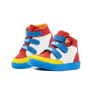 Foto 1 | Foto 1 | Tenis Bota Niño Karsten Plaza Sesamo Elmo Antiderrapante Azul