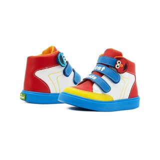 Foto 2 | Foto 2 | Tenis Bota Niño Karsten Plaza Sesamo Elmo Antiderrapante Azul