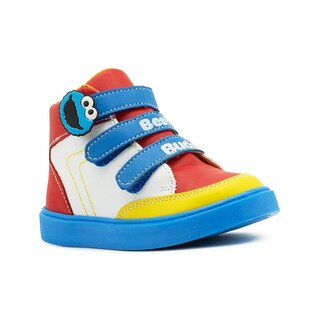 Foto 4 | Foto 4 | Tenis Bota Niño Karsten Plaza Sesamo Elmo Antiderrapante Azul