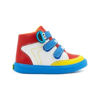 Foto 6 | Foto 6 | Tenis Bota Niño Karsten Plaza Sesamo Elmo Antiderrapante Azul