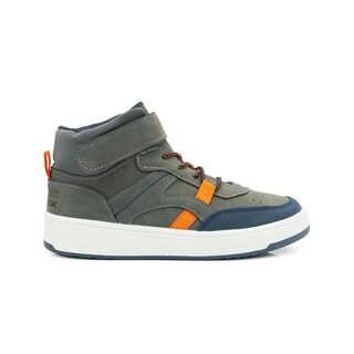 Foto 6 | Foto 6 | Roddyck Niño Tenis Bota Gris Casual Antiderrapante Velcro Gris Oscuro