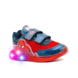 Foto 4 | Foto 4 | Tenis Con Imaginación Para Niños Spider-man Con Luces Casual Azul Marino