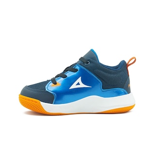 Foto 6 | Foto 6 | Tenis Pirma Para Niño Deportivos Basquetbol Antiderrapante Azul Marino