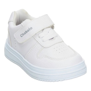 Foto 4 | Foto 4 | Tenis Niño Escolar Colegio Marca Chabelo Color Blanco Etiqueta Roja En Lengüeta Infantil Infante Jun Blanco