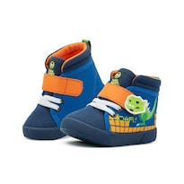 Tenis Bota Bubble Gummers Para Niño Sox Color Marino 12-17 Naranja