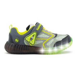 Foto 1 | Foto 1 | Tenis Luces Niño Bubble Gummers Velcro Police Negro 14-20 Negro