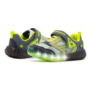Foto 2 | Foto 2 | Tenis Luces Niño Bubble Gummers Velcro Police Negro 14-20 Negro