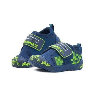 Foto 1 | Foto 1 | Tenis Para Niño Bubble Gummers Gamer Puntera Protección Verde