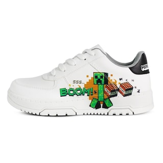 Foto 1 | Foto 1 | Tenis Minecraft Creeper Tnt Blancos Para Niño