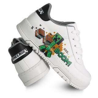 Foto 3 | Foto 3 | Tenis Minecraft Creeper Tnt Blancos Para Niño