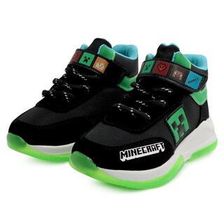 Foto 6 | Foto 6 | Tenis Minecraft Creeper Media Bota Negro Para Niño