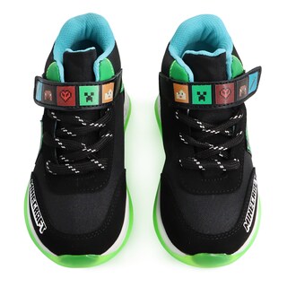 Foto 7 | Foto 7 | Tenis Minecraft Creeper Media Bota Negro Para Niño