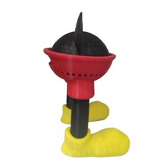 Foto 3 | Foto 3 | Base para Alexa Echo 4 Gen Mickey 3D Art Mxmkd-001 color Rojo