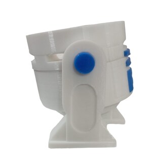 Foto 3 | Foto 3 | Base Soporte para Echo Dot 3D Art Mxaxw-003 R2d2 color Blanco 3 Piezas
