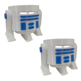 Foto 2 | Foto 2 | Base Soporte 3D Art Mxaxw-002 para Alexa R2d2 color Blanco 2 Piezas