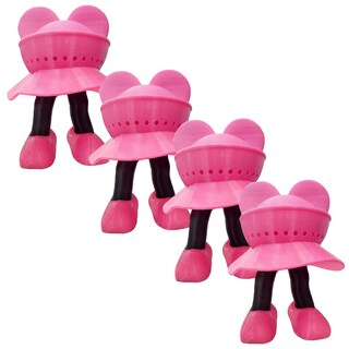 Foto 1 | Foto 1 | Base Minnie 3d Art Mxnxm-004 para Alexa Multicolor 4 Piezas