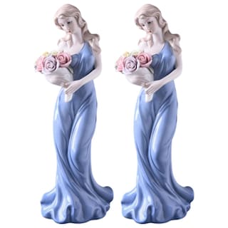 Foto 1 | Foto 1 | Figuras Decorativas Mujer Ventdepot Mxmyo-002 2 Piezas Multicolor