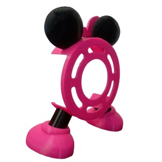 Foto 3 | Foto 3 | Base para Alexa 3ra Gen Compatible 3D Art 3 Piezas Rosa y Negro