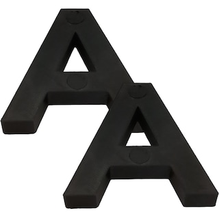 Foto 2 | Foto 2 | Letras 3D Art Mxafb-002 2 Piezas Negro