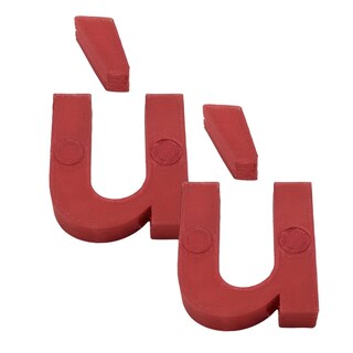 Foto 1 | Foto 1 | Letra 3d Art Mxafd-144 2 Piezas Rojas