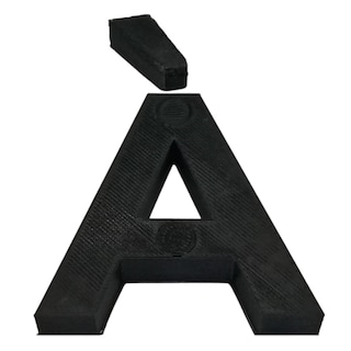 Foto 1 | Foto 1 | Letras 3D Art Mxafb-005 1 Pieza Negro